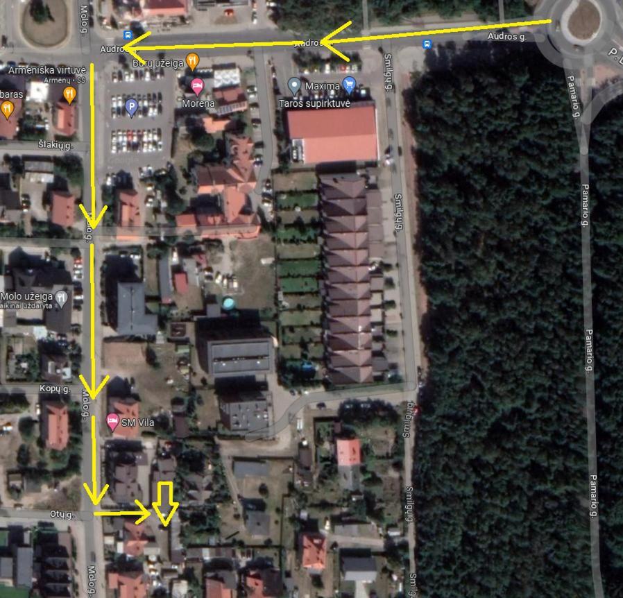 Apartamento Prie Juros Klaipėda Exterior foto
